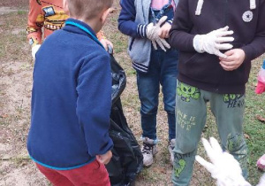 Oddział 0 podczas akcji "Sprzątanie Świata"