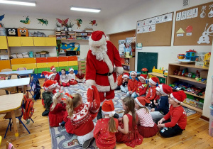 Wizyta Świętego Mikołaja