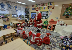 Wizyta Świętego Mikołaja