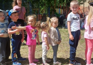 Przedszkolaki świętują Dzień Dziecka